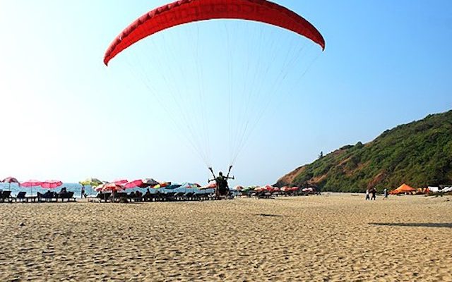 Paragliding in Goa