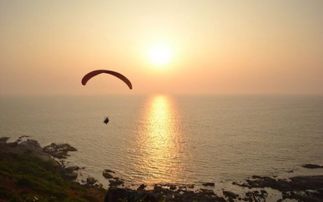 Paragliding in goa